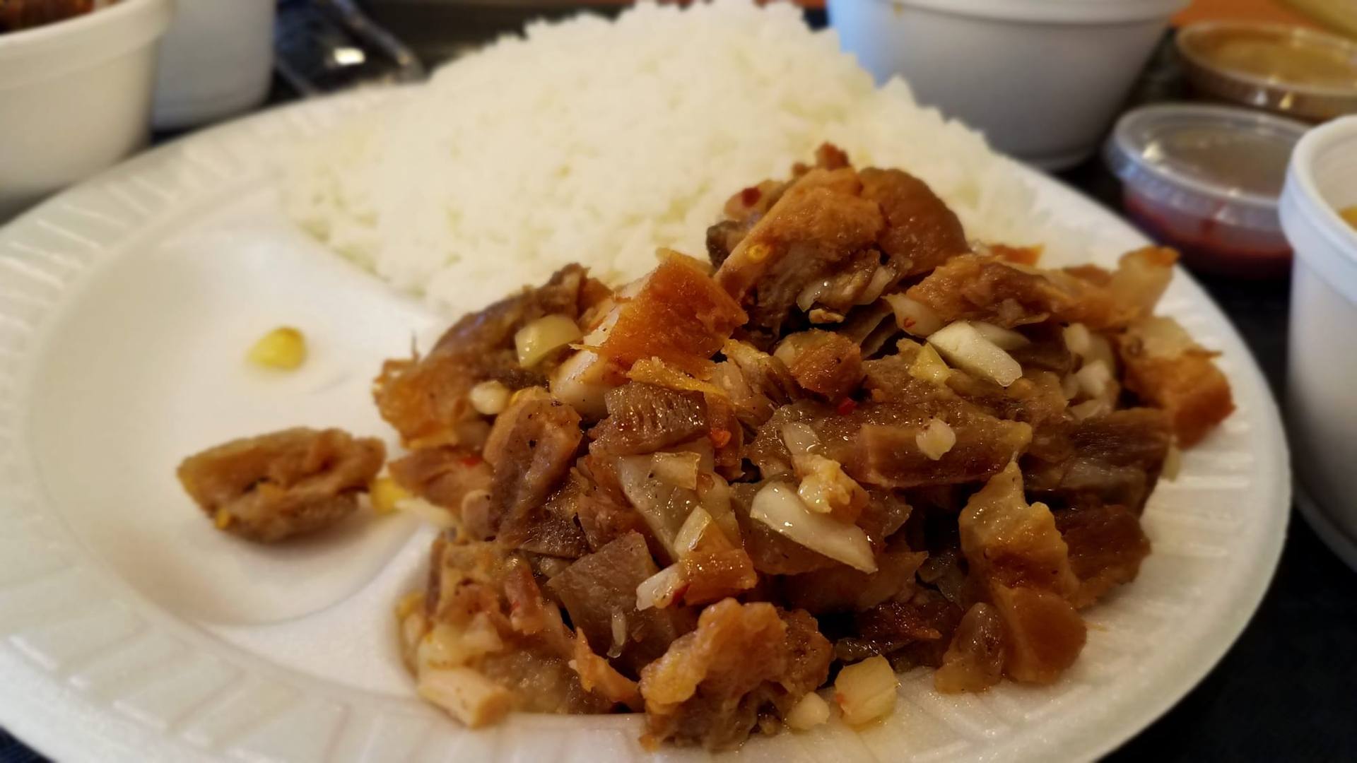Smoked Prawn Kinilaw, Filipino dish at Boodle Fight